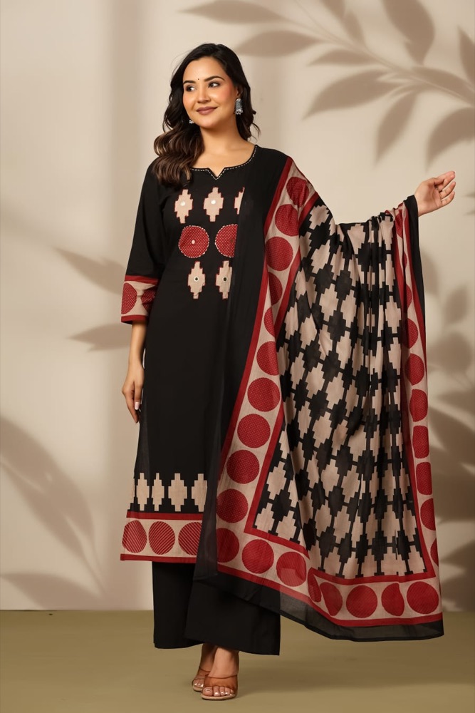 Pure cotton kurti set by Kala Textiles